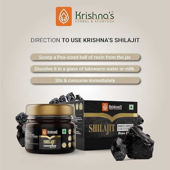 Krishna's Shilajit